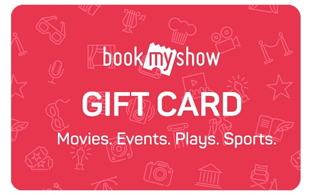 BookMyShow E-Gift Card